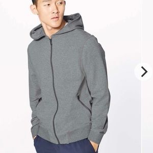 Lululemon Men Crosscut Hoodie in Heather Medium Gray XL
